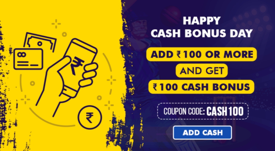 Cash Bonus from Sport 11 App